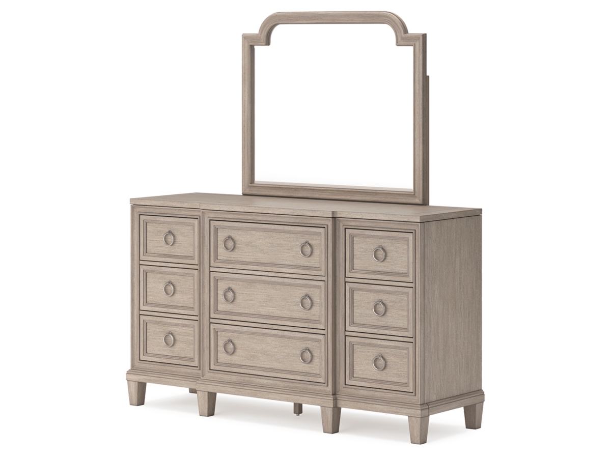 Jorlaina 9 Drawer Dresser and Mirror | Ashley