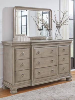 Lexorne Dresser and Mirror, , rollover