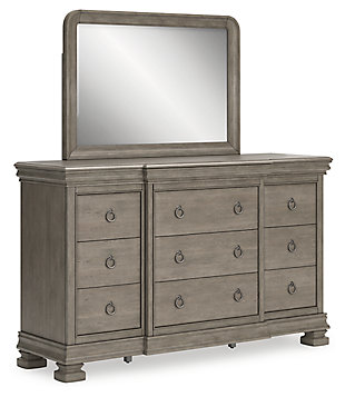 Lexorne Dresser and Mirror, , large