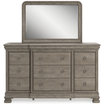 Lexorne Dresser and Mirror, , large