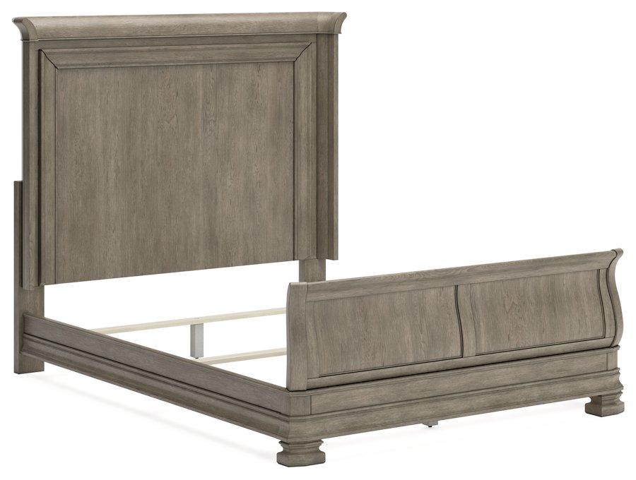 Cama trineo, cómoda y espejo Lexorne Queen - image 10