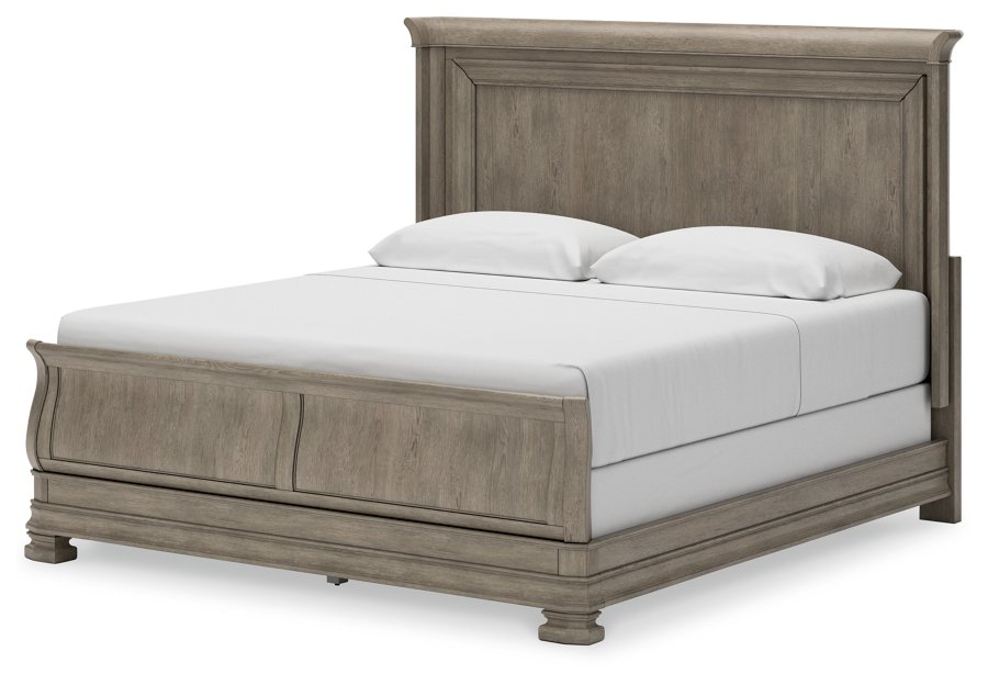 Cama trineo, cómoda y espejo Lexorne King - image 13