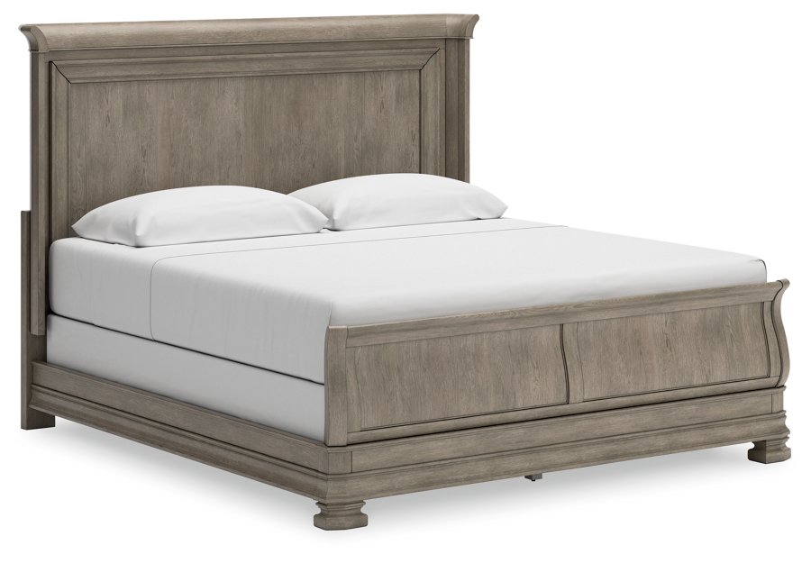 Cama trineo, cómoda y espejo Lexorne King - image 9