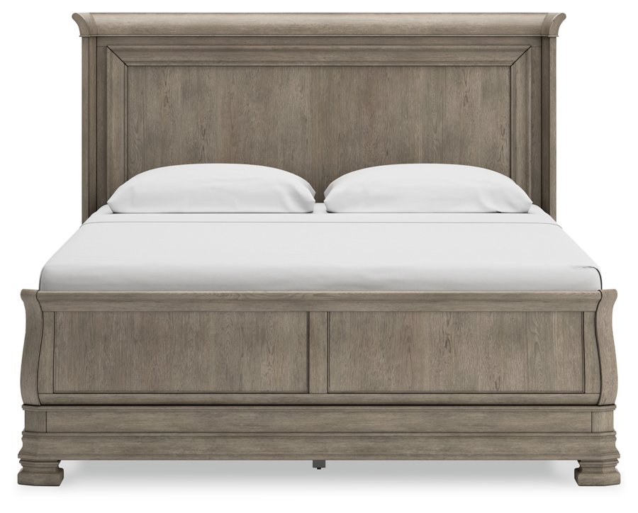 Cama trineo, cómoda y espejo Lexorne King - image 12