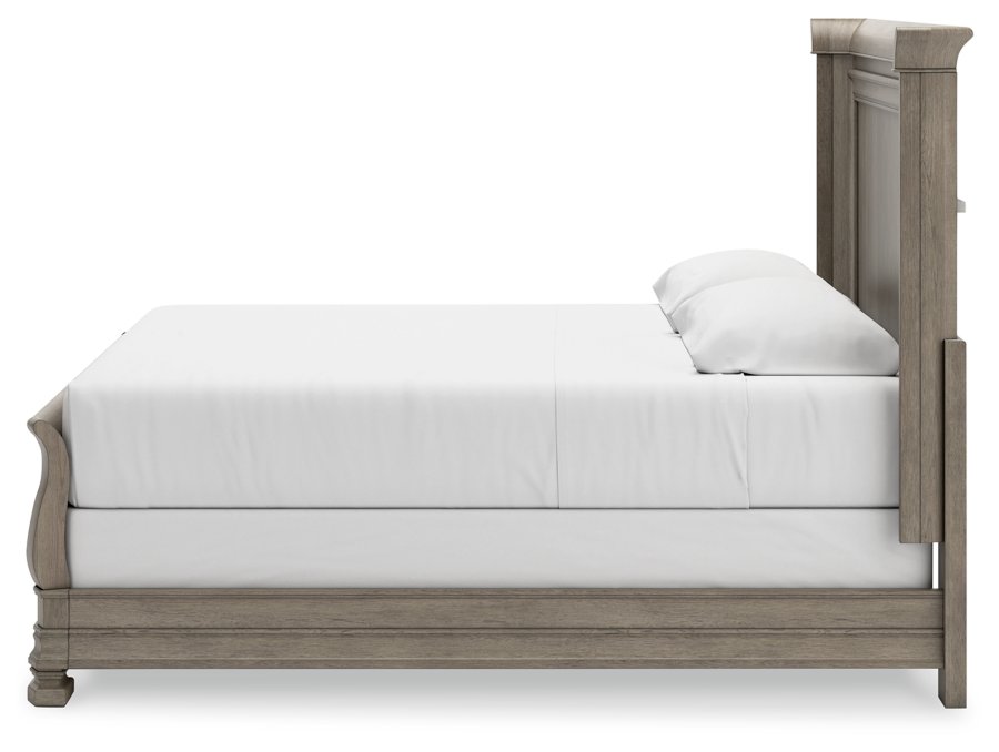 Cama trineo, cómoda y espejo Lexorne King - image 15