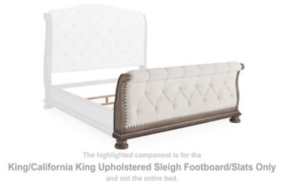 Ardenfield California King Upholstered Sleigh Bed image 6
