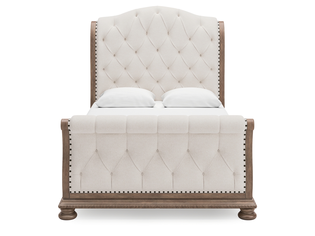 Ardenfield Queen Upholstered Sleigh Bed | Ashley