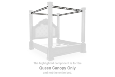 Maylee Queen Canopy Bed image 11