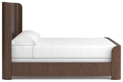 Neo Panel Bed, Rich Brown, large