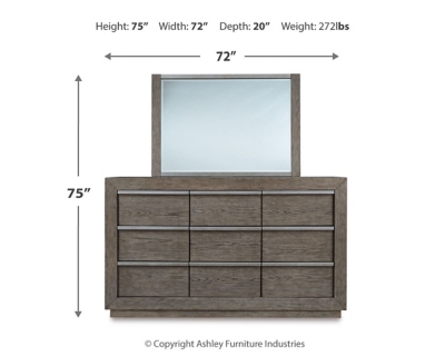 Anibecca Dresser and Mirror, , large