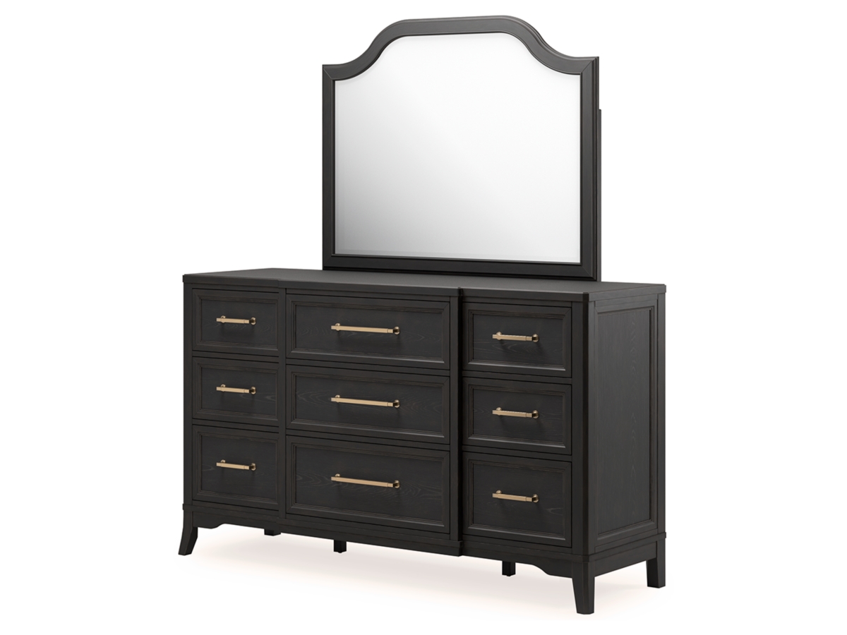 Welltern 9 Drawer Dresser and Mirror | Ashley