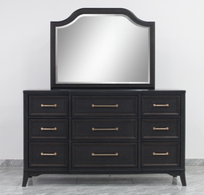 Welltern Dresser and Mirror, , large