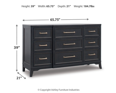 dresser size