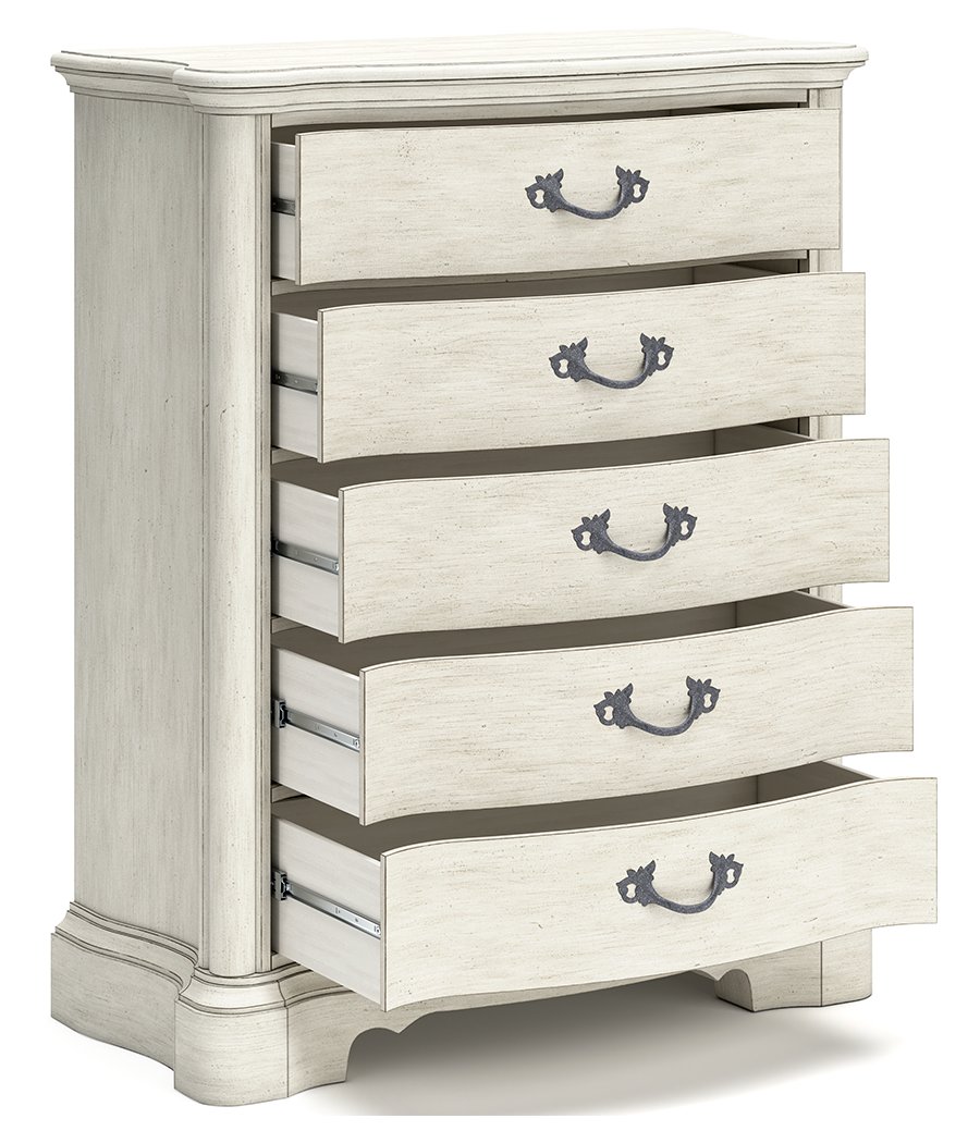Cama King Arlendyne, Tocador, Espejo, Cómoda y 2 Mesitas de Noche - image 11