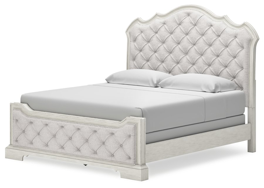 Cama King Arlendyne, Tocador, Espejo, Cómoda y 2 Mesitas de Noche - image 21