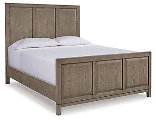 Chrestner Queen Panel Bed, Gray, large