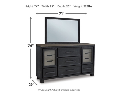 Foyland Dresser and Mirror, , large