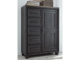 Foyland 5 Drawer Door Chest
