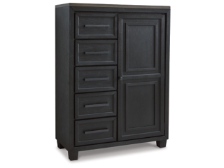 Foyland 5 Drawer Door Chest