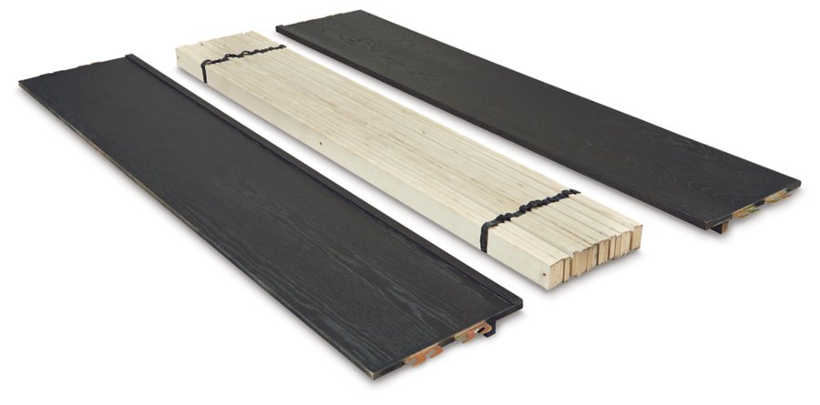 Cama Foyland California King Panel Storage, tocador y espejo - image 9