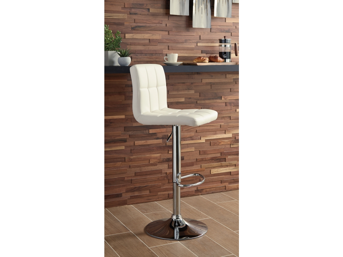 Signature Design by Ashley Bellatier Adjustable Height Bar Stool with Tufted Back (Set of 2) (Set of 2)