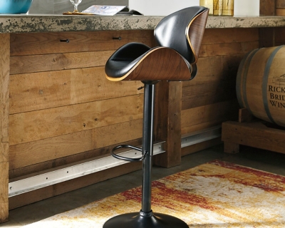 Ashley bellatier swivel barstool new arrivals