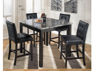 Maysville Counter Height Dining Table and 4 Bar Stools