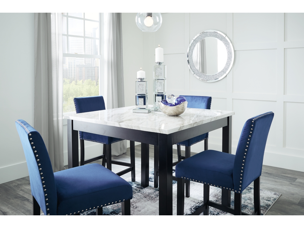 Cranderlyn Counter Height Dining Table and 4 Bar Stools Set Ashley