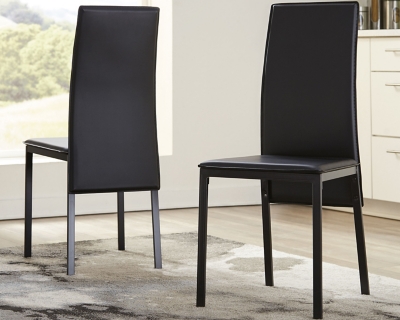 Sariden Dining Chair, Black, large