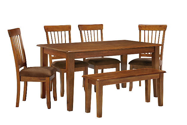 Berringer Dining Table And 4 Chairs, Berringer Rectangular Dining Room Table