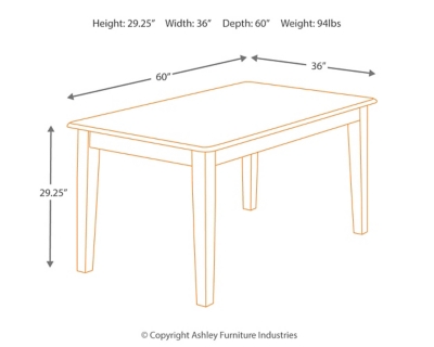 Berringer Dining Table, , large