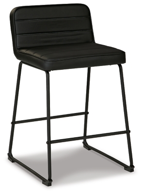 Black bar discount stools counter height