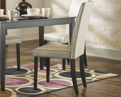 D250-01 Kimonte Upholstered Dining Chair (Set of 2) Leathe sku D250-01