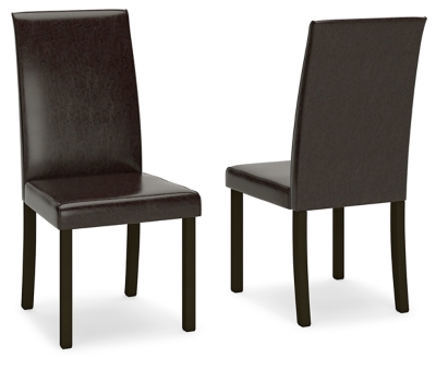 Kimonte Dining Chair, Dark Brown, large