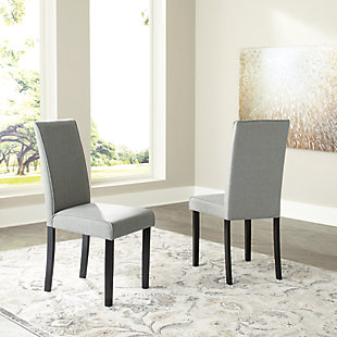 Kimonte Dining Chair, Dark Brown/Gray, rollover