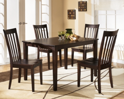 Hyland Dining Room Table And Chairs Set Of 5 Ashley Furniture