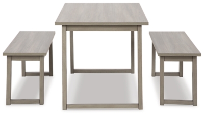 Abbott table discount and bench set