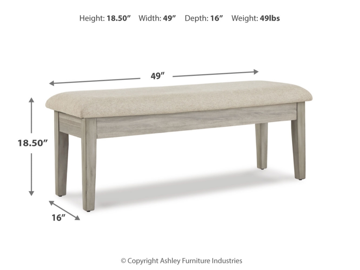 Ashley Furniture Benches Realyn Accent Bench A3000157 By Signature