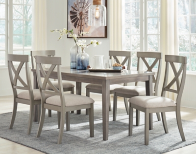 Parellen Dining Table and 6 Chairs, , large