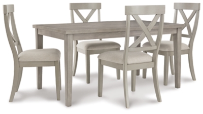 Parellen dining table and 4 chairs new arrivals