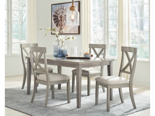 Parellen Dining Table and 4 Chairs