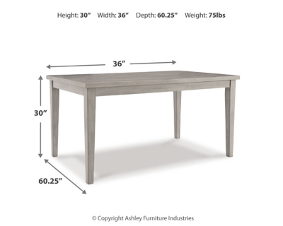 Parellen dining table 2025 and 4 chairs