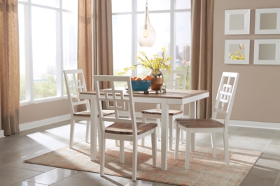 Brovada Dining Room Table and Chairs (Set of 5) | Ashley Furniture HomeStore