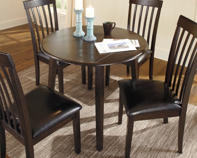 Dining room table online with leaf and chairs