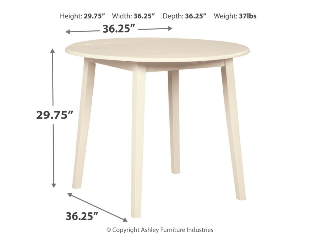 Slannery Dining Drop Leaf Table Ashley