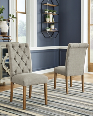 D324-02 Harvina Upholstered Dining Chair with Tufted Back  sku D324-02