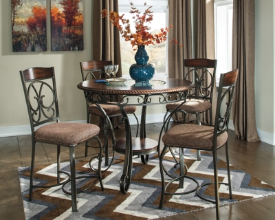 Ashley glambrey counter store height dining table