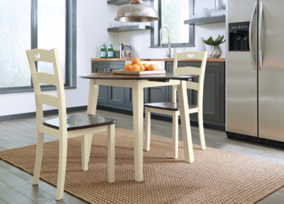 Dining table for 2 best sale with chairs