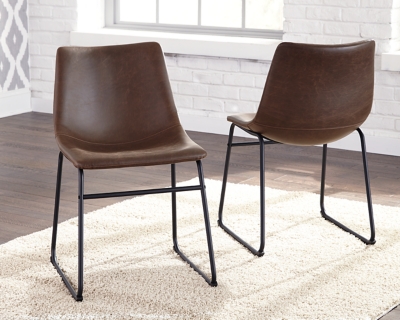 Centiar Dining Chair, Brown/Black, rollover