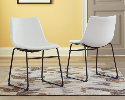 D372-07 Centiar Dining Chair with Bucket Seat (Set of 2) L sku D372-07